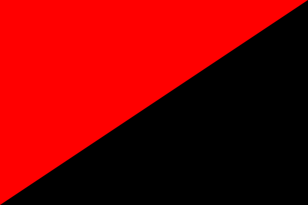 anarchosyndikalistische Flagge