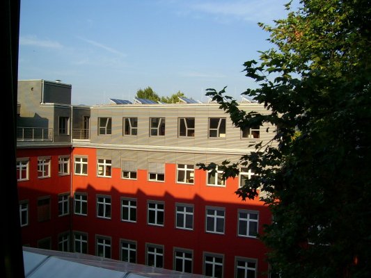 Blick auf Dach & Innenhof