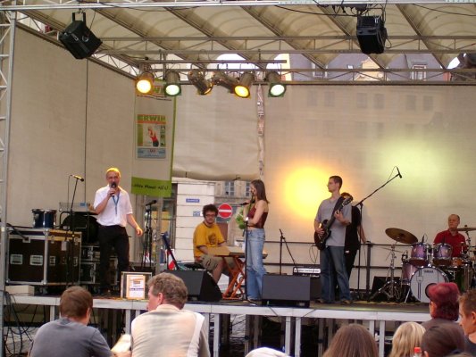 Thomas beim Mandau Jazz